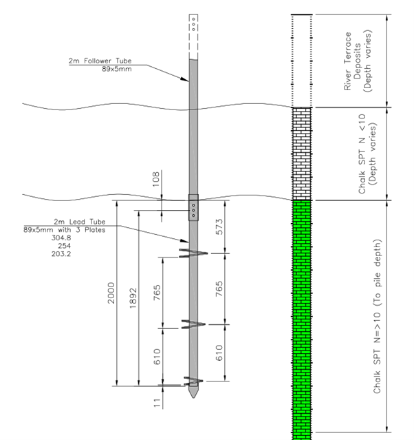 Large commerical screw pile and raft design p3