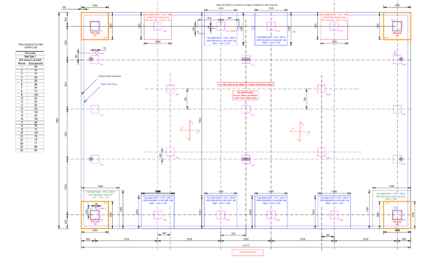 Large commerical screw pile and raft design p6