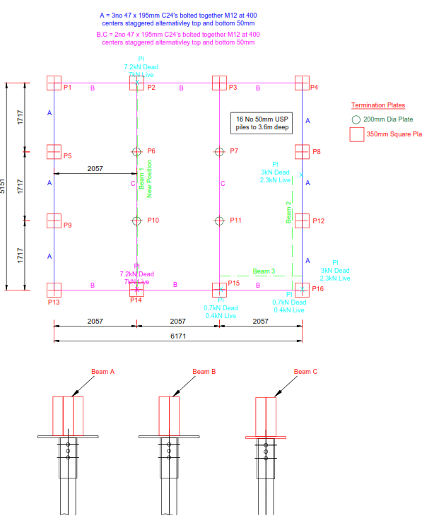 Screw piling and timber frame p3