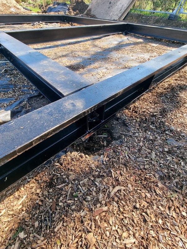 Steel piling and steel ring beam p10