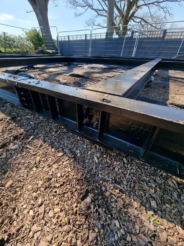 Steel piling and steel ring beam p8