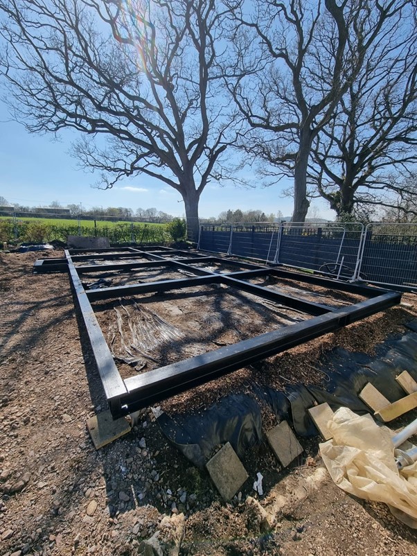 Steel piling and steel ring beam p9